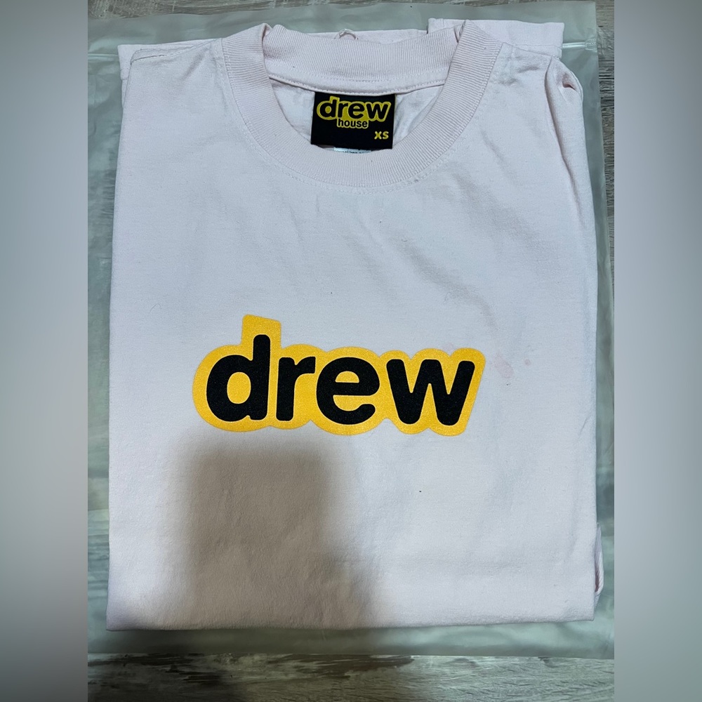 Drew House x Justin Bieber Secret Tee Pink Shirt